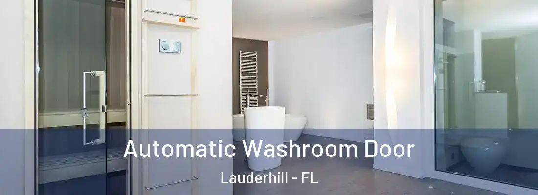 Automatic Washroom Door Lauderhill - FL