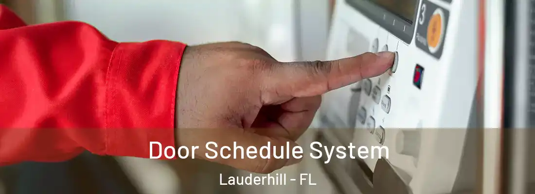 Door Schedule System Lauderhill - FL