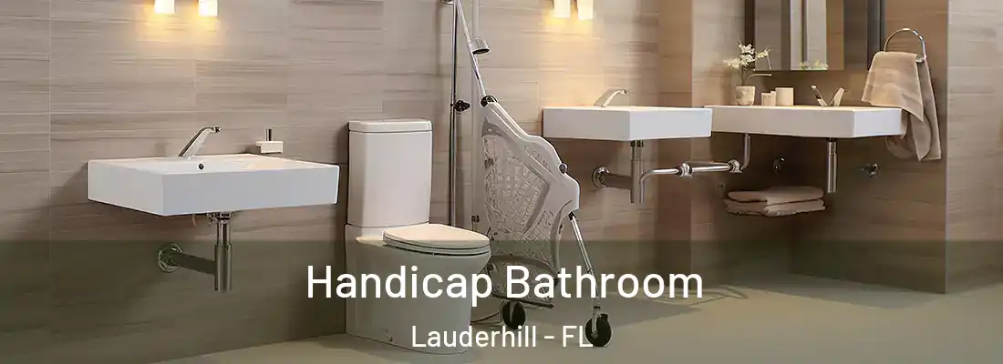 Handicap Bathroom Lauderhill - FL