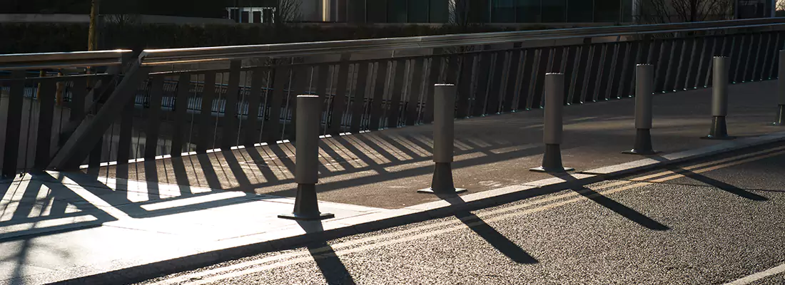 Car Bollard Installation for Parking Lots, Driveways in Lauderhill, FL