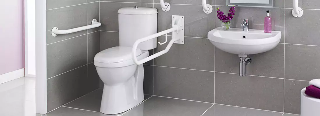 Modern Handicap Bathroom Solutions with Safety Features in Lauderhill, FL
