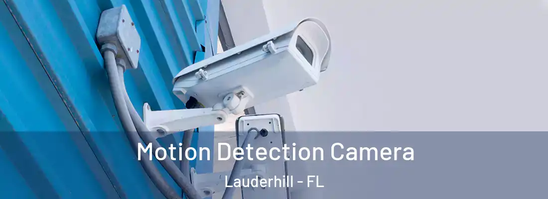 Motion Detection Camera Lauderhill - FL