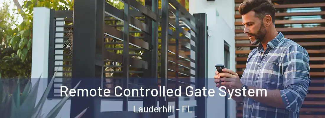 Remote Controlled Gate System Lauderhill - FL