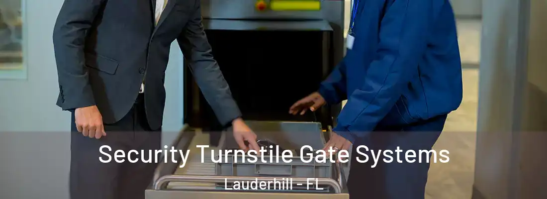 Security Turnstile Gate Systems Lauderhill - FL
